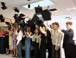 Class of 2025! Middle School students graduating from ISB